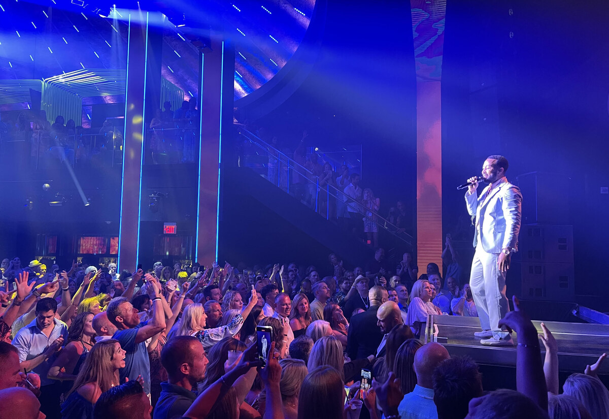 John Legend private activation, Fontainebleau Miami