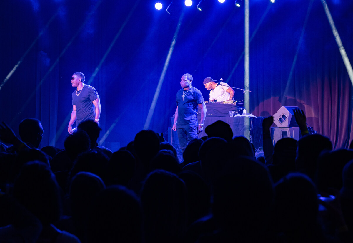 Nelly performing at Clearwater River Casino